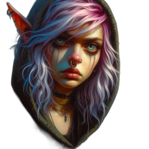 face, jewelry, dragon, fantasy art transparent PNG cut-out