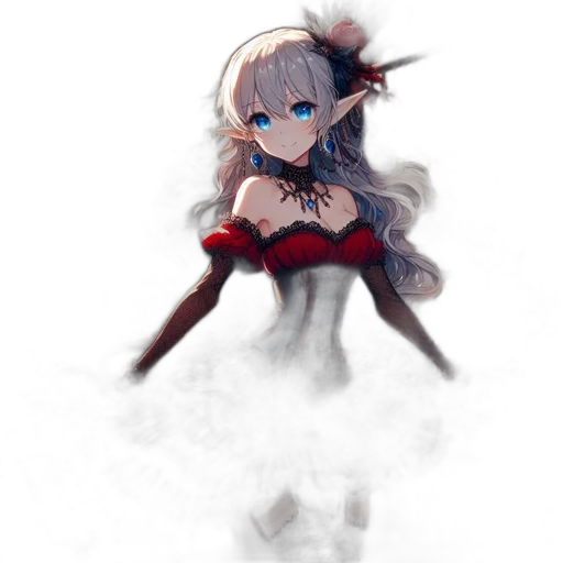 staff, dragon, weapon, dress transparent PNG cut-out
