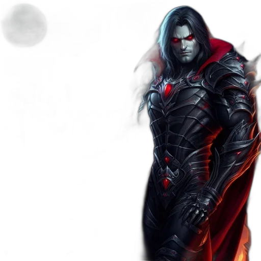 concept art, fantasy art, comic book art, 3d render transparent PNG cut-out