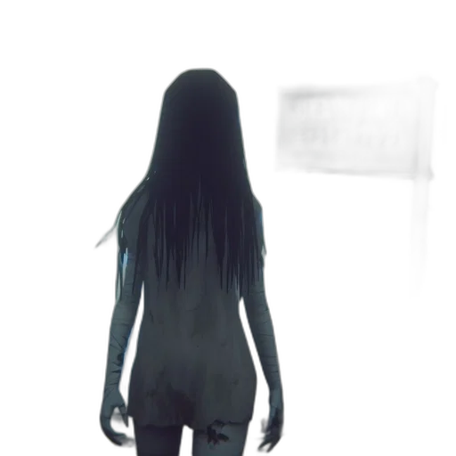 dress, hair, mask, creature transparent PNG cut-out