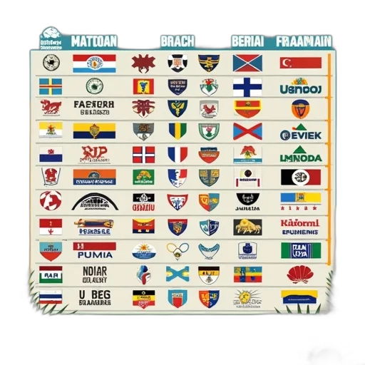 table, teams, each, team transparent PNG cut-out