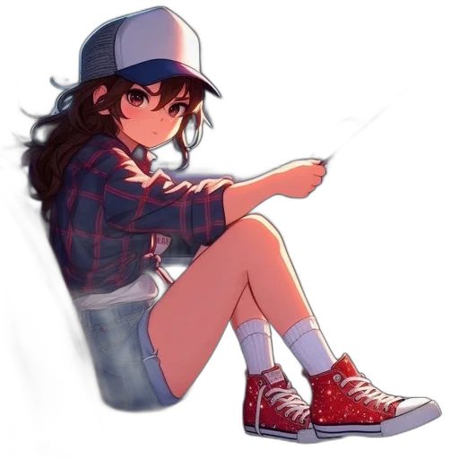 hat, shoes, jacket, weapon transparent PNG cut-out