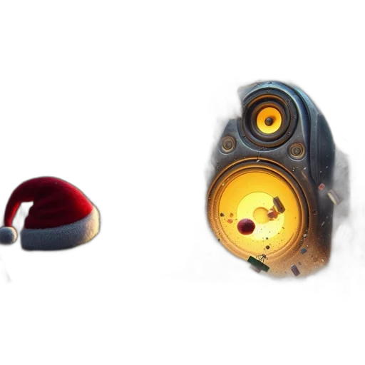 weapon, robot, mask, hat transparent PNG cut-out