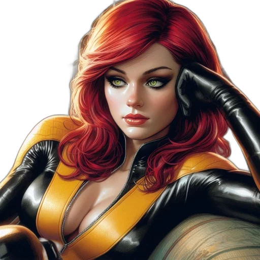 comic book art, concept art, fantasy art, photorealistic transparent PNG cut-out