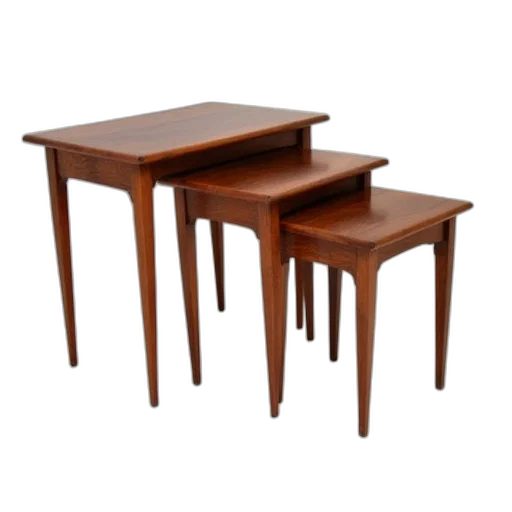 furniture, 3d render, photorealistic, walnut transparent PNG cut-out