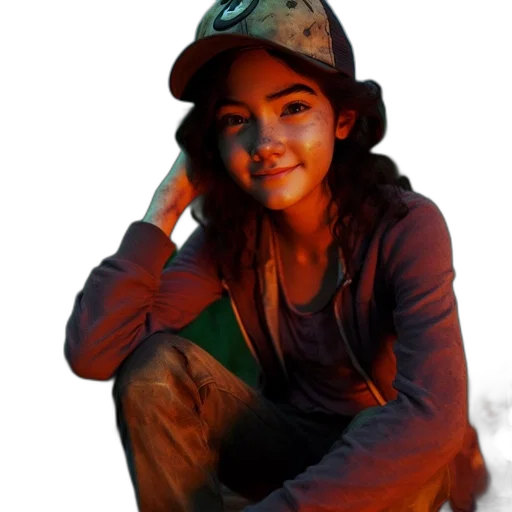 hat, face, staff, weapon transparent PNG cut-out