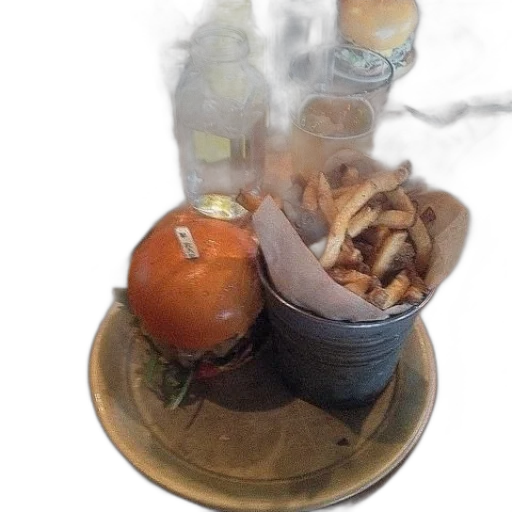 food, bottle, crown, robot transparent PNG cut-out
