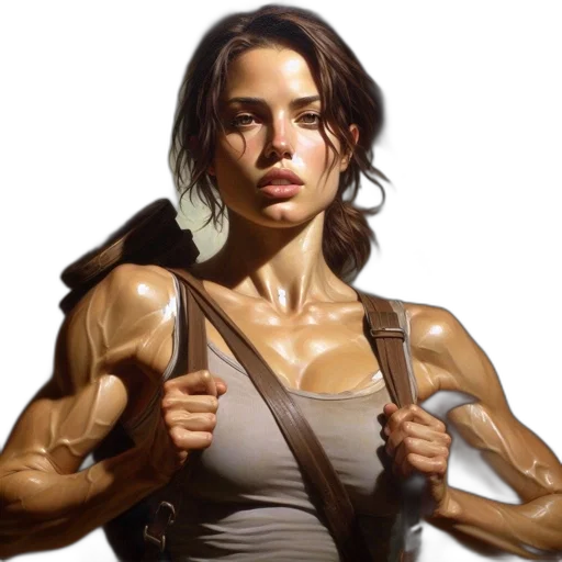 weapon, photorealistic, concept art, oil painting transparent PNG cut-out