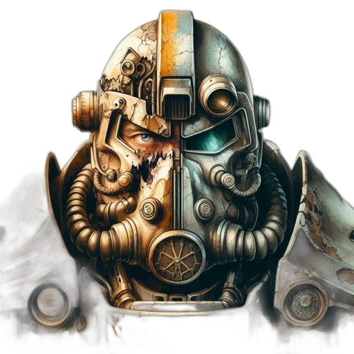 mask, robot, face, concept art transparent PNG cut-out