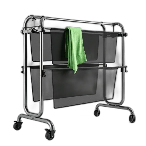 furniture, 3d render, green, modern transparent PNG cut-out
