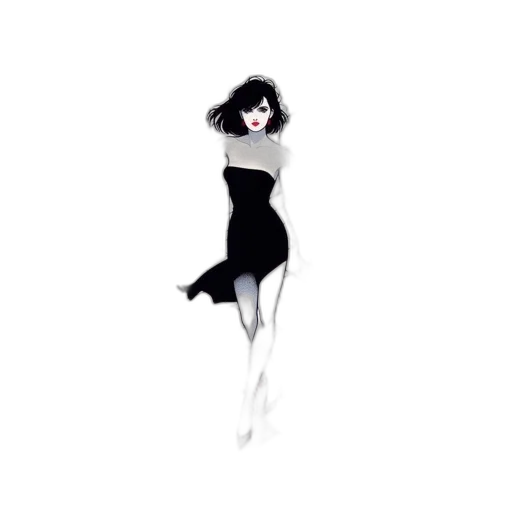 dress, robot, creature, hat transparent PNG cut-out