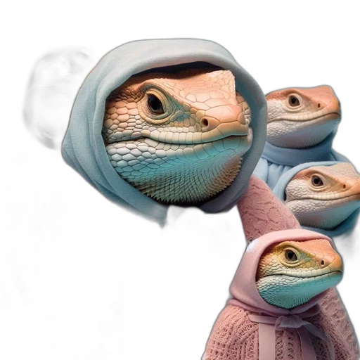dragon, mask, hat, animal transparent PNG cut-out
