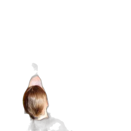 hair, hat, staff, mask transparent PNG cut-out