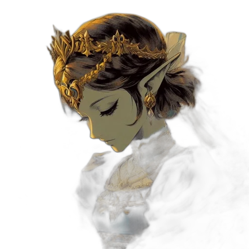 crown, mask, face, staff transparent PNG cut-out