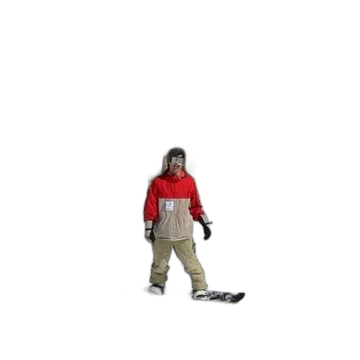 staff, robot, creature, jacket transparent PNG cut-out