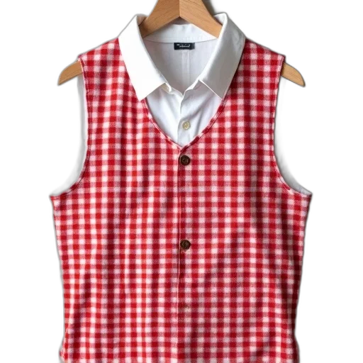 jacket, dress, red, white transparent PNG cut-out