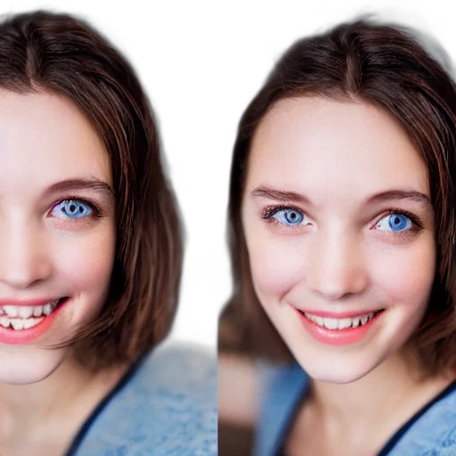 face, robot, hair, creature transparent PNG cut-out