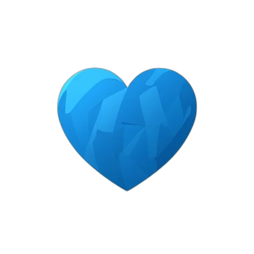 3d render, pixel art, blue, barclay transparent PNG cut-out