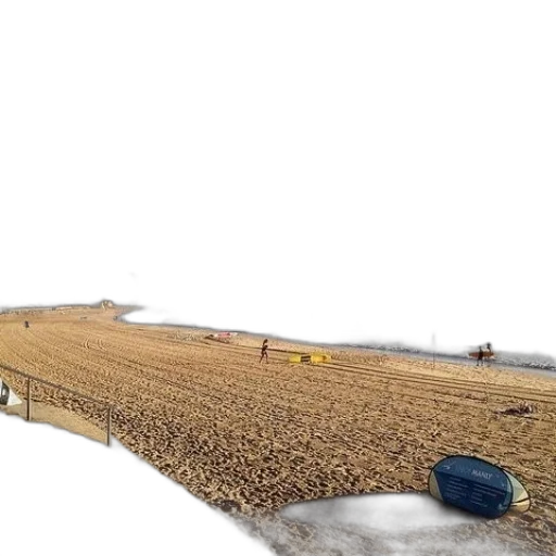 photorealistic, concept art, 3d render, beach transparent PNG cut-out