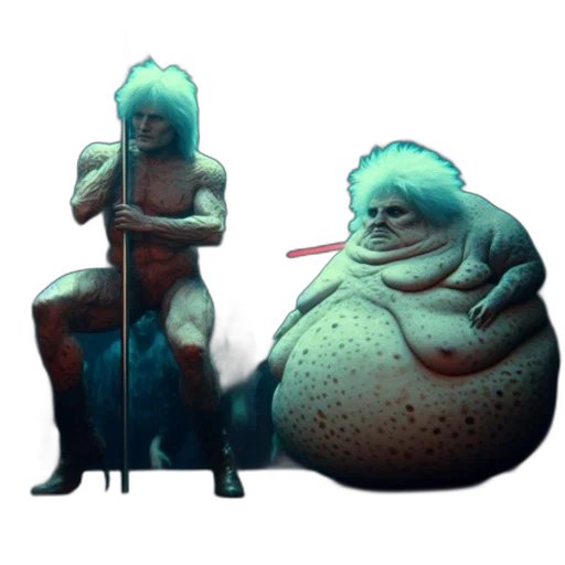 staff, creature, food, robot transparent PNG cut-out