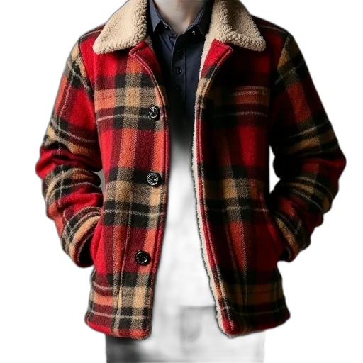 jacket, 3d render, photorealistic, concept art transparent PNG cut-out