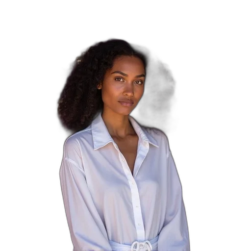 jacket, dress, staff, face transparent PNG cut-out