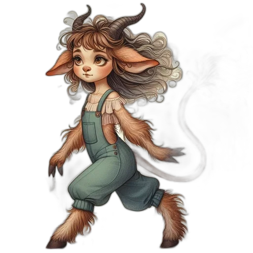 dragon, staff, creature, fantasy art transparent PNG cut-out