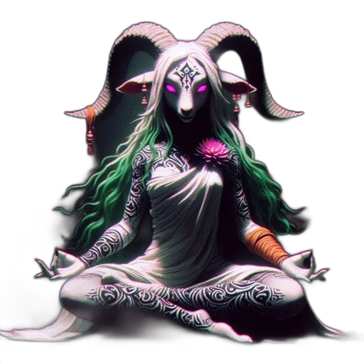 mask, creature, concept art, fantasy art transparent PNG cut-out