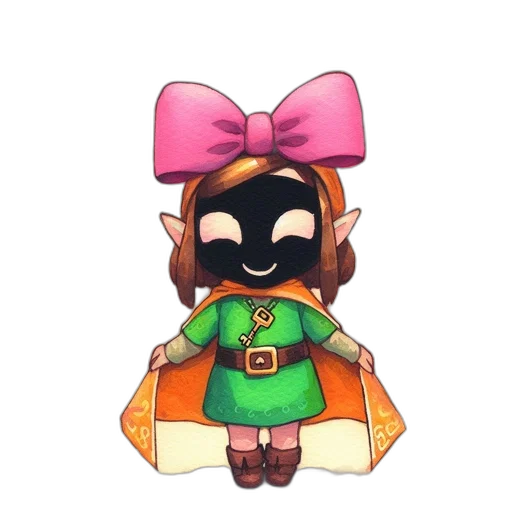 staff, crown, dress, mask transparent PNG cut-out