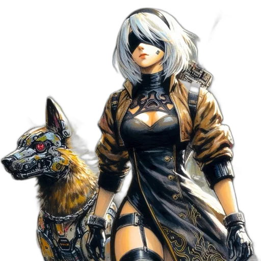 animal, staff, fantasy art, concept art transparent PNG cut-out