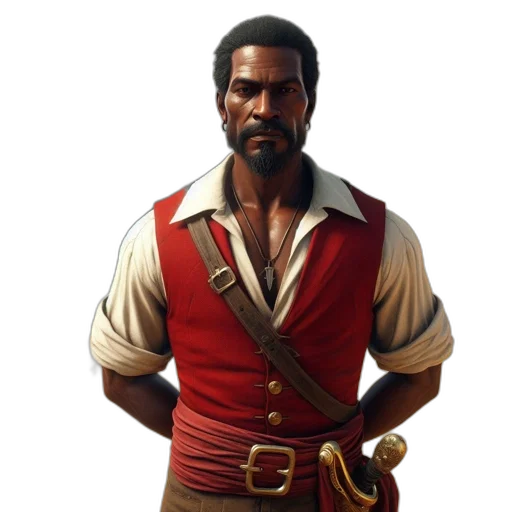 jacket, staff, weapon, face transparent PNG cut-out