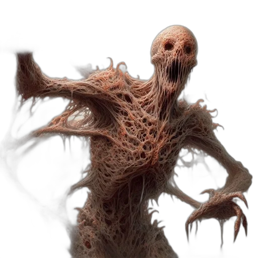 creature, hair, face, animal transparent PNG cut-out