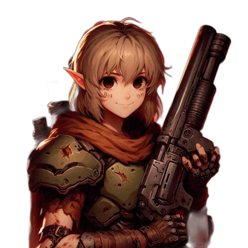 weapon, staff, face, sword transparent PNG cut-out