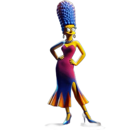 dress, crown, staff, hat transparent PNG cut-out