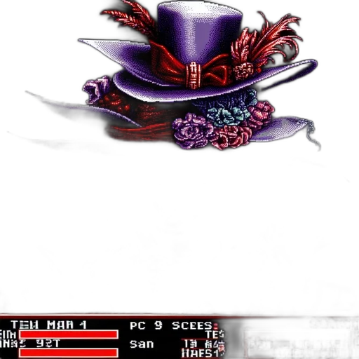 hat, mask, weapon, staff transparent PNG cut-out