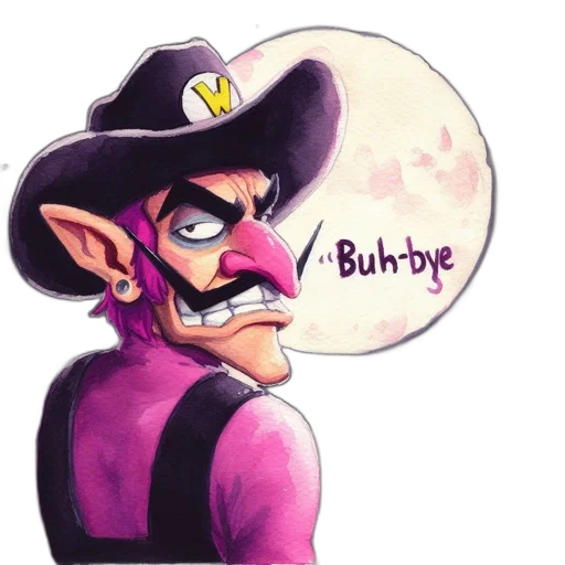 hat, mask, concept art, watercolor transparent PNG cut-out