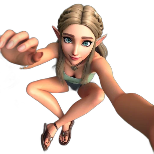 staff, jewelry, face, shoes transparent PNG cut-out