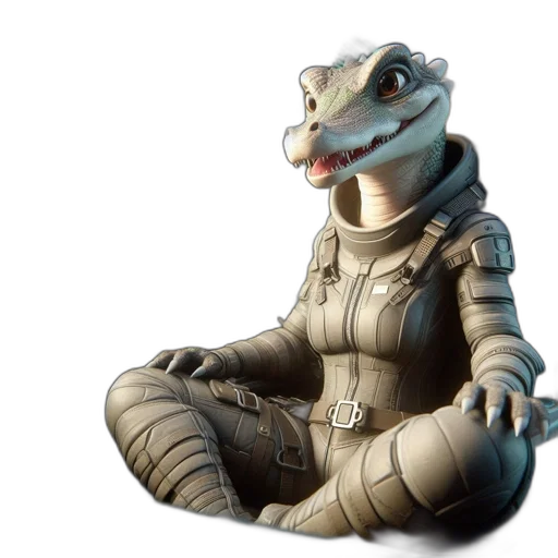 dragon, jacket, creature, animal transparent PNG cut-out