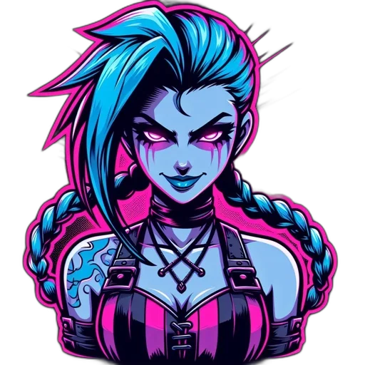 cyberpunk, pixel art, vaporwave, concept art transparent PNG cut-out