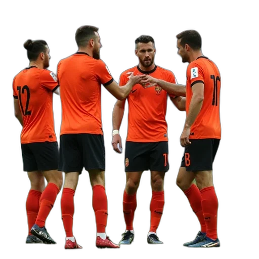 staff, fire, netherlands, players transparent PNG cut-out