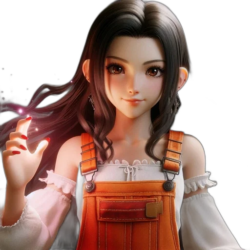 staff, fantasy art, concept art, 3d render transparent PNG cut-out