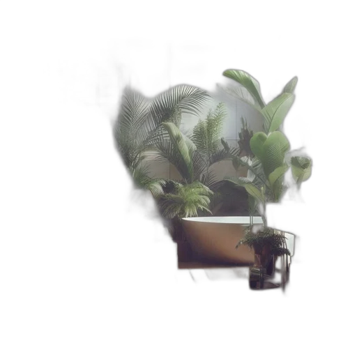 robot, flower, mask, crown transparent PNG cut-out