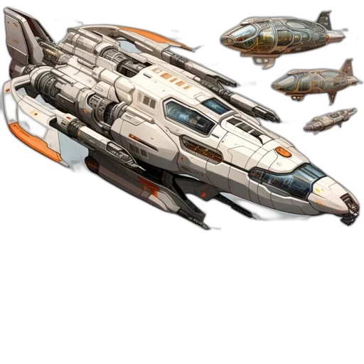 weapon, animal, concept art, 3d render transparent PNG cut-out