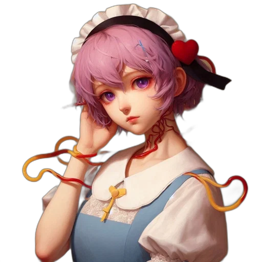 staff, hat, face, dress transparent PNG cut-out