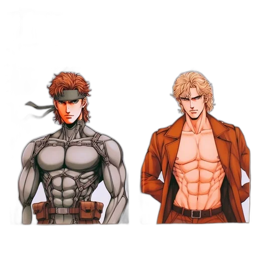 jacket, concept art, pixel art, comic book art transparent PNG cut-out
