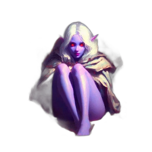 creature, face, mask, staff transparent PNG cut-out