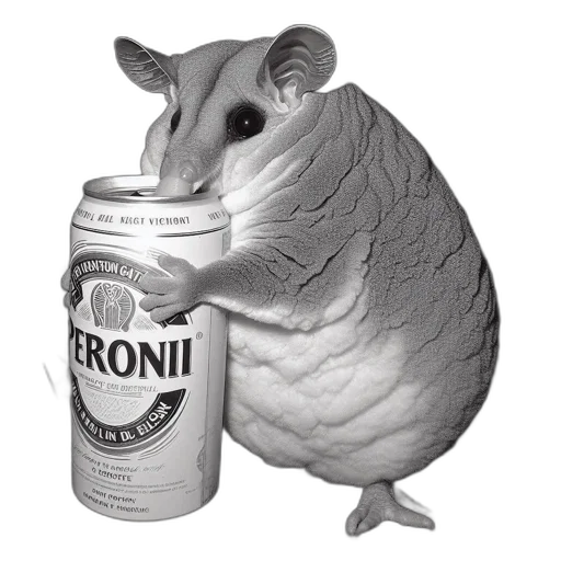 animal, creature, food, bottle transparent PNG cut-out
