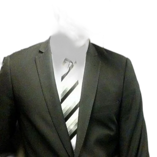 jacket, staff, dress, 3d render transparent PNG cut-out