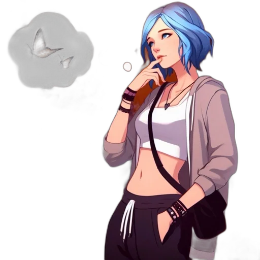 jacket, concept art, pixel art, cyberpunk transparent PNG cut-out