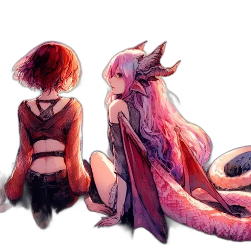 dragon, creature, animal, concept art transparent PNG cut-out
